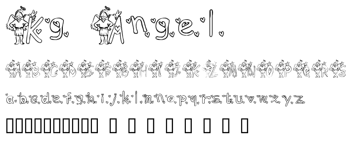 KG ANGEL3 font